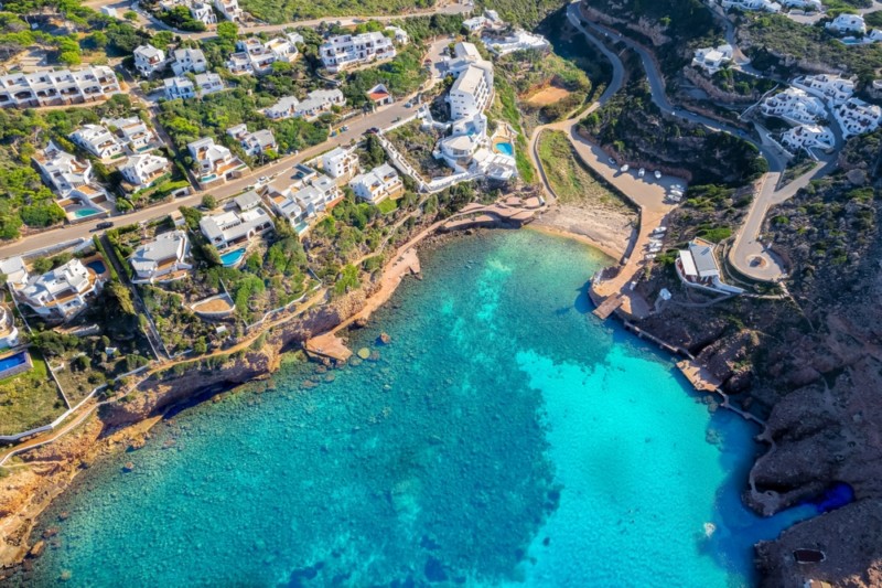 Hidden beaches and coves you can reach by boat in Menorca